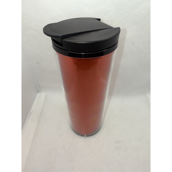 Starbucks‎ Coffee Travel Mug 16 oz 2020 Red  Cup Tumbler Screw On Snap Lid - Picture 3 of 4